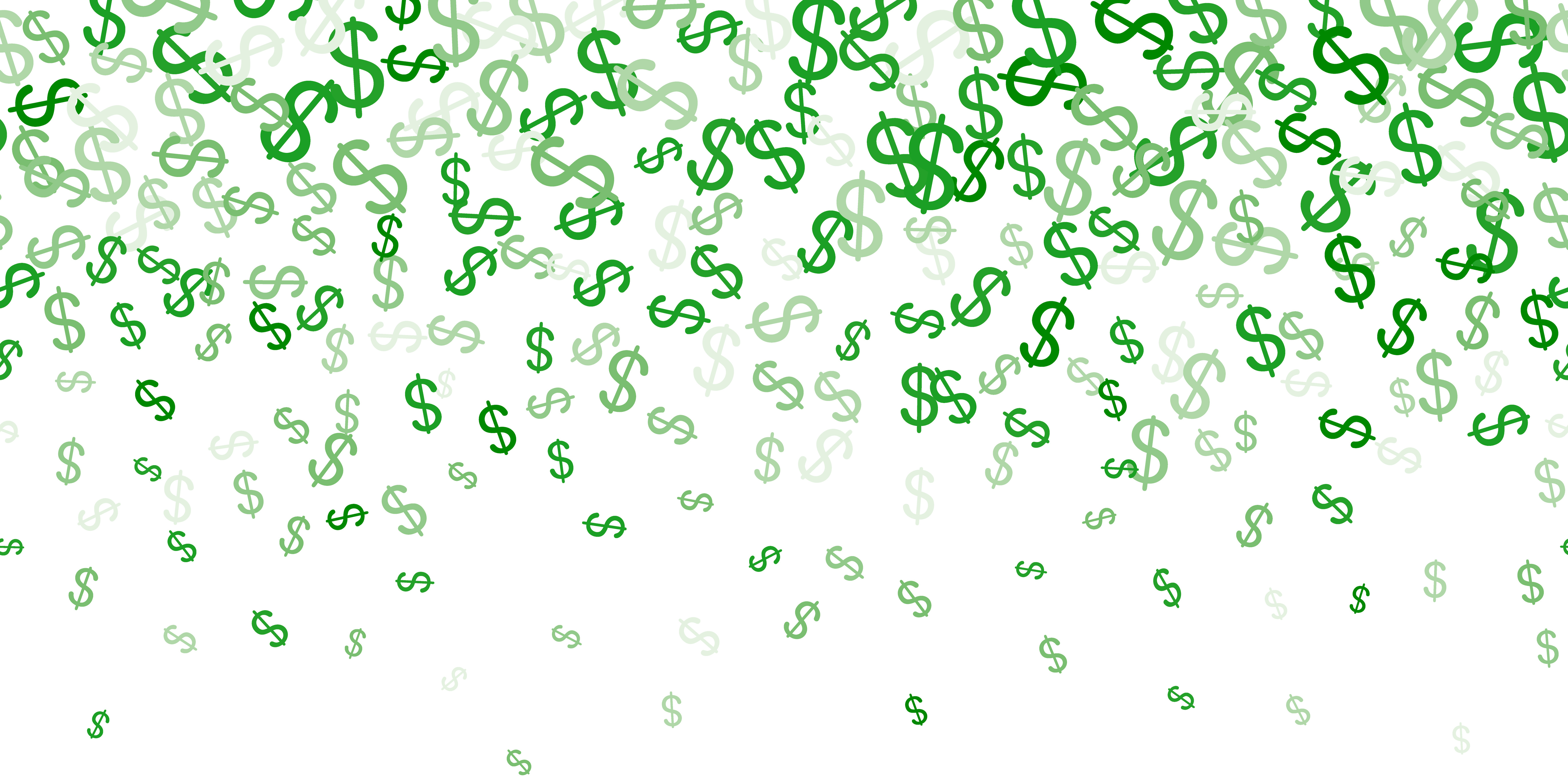 Dollar signs pattern